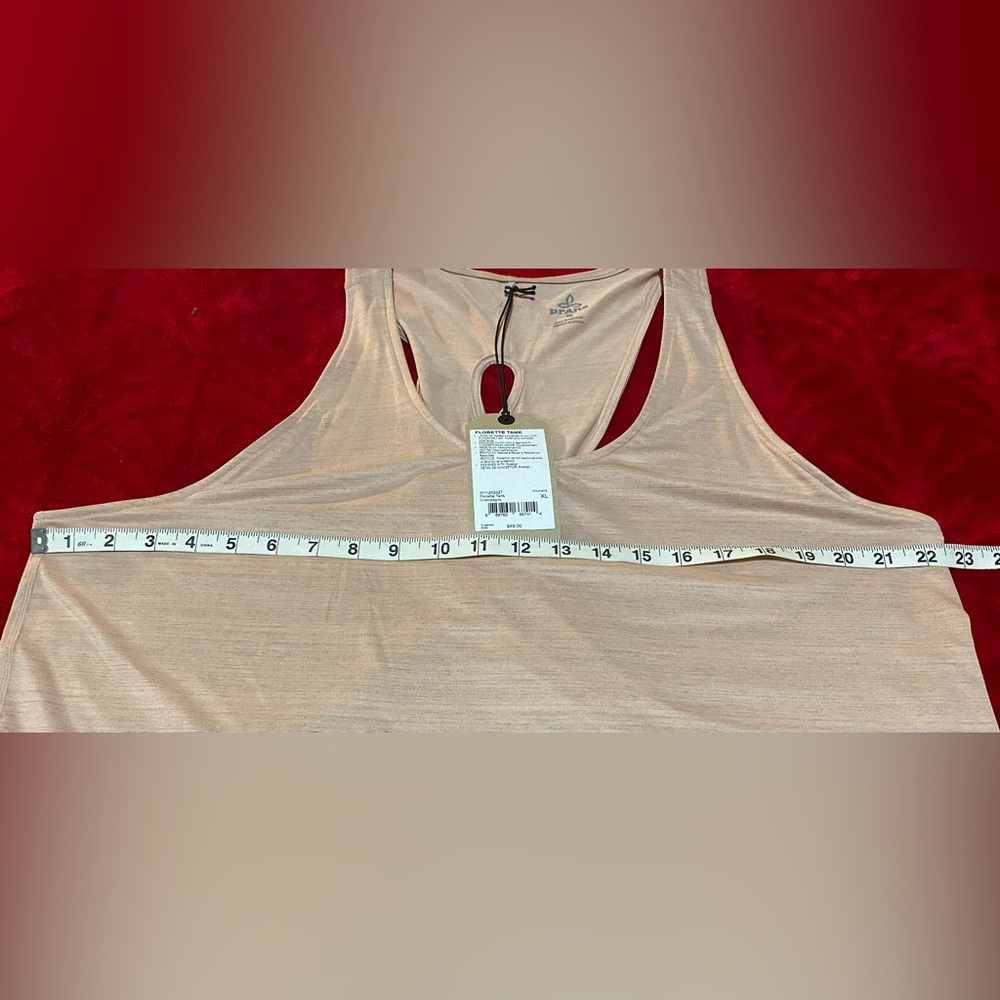 NWT! XL Prana Pale Pink criss cross tank top! Super cute and flattering! 😍❤️😍 - Picture 17 of 17